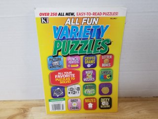 New All Fun Variety Puzzles Vol 7 Book