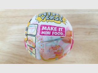 New Mini Make It Verse It Mini Food Surprise Ball