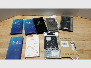 Assorted Cellphone Cases & Screen Protectors