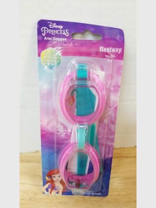 Disney Princess Ariel Swim Goggles Youth S-Y