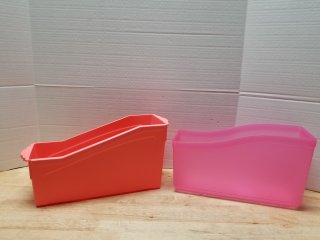 Two new book bin and file holder