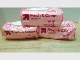 Huggies Fresh & Clean Scented Wipes (4 packs)