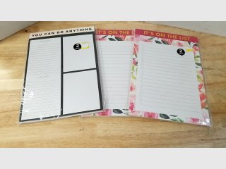 New Motivational To-Do List Notepads 3 sets, legal size