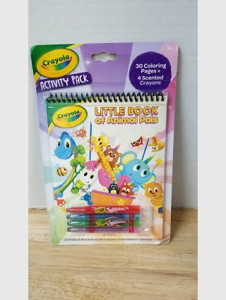 Crayola Little Book of Animal Pets Activity Pack