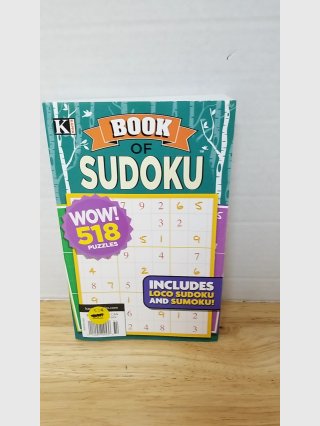Book of Sudoku 518 Puzzles
