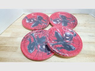 New Spider-Man Party Plates Lot