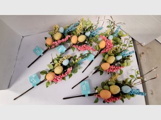 Colorful Easter Egg Floral Stems