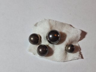 Sterling Silver  pierced earrings, 5cm, 7cm, 10cm