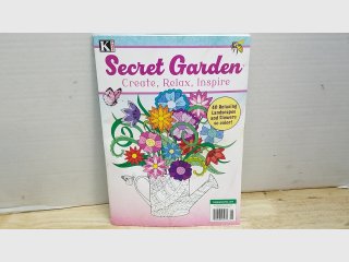 New Secret Garden Adult Coloring Book