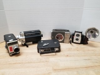 Vintage cameras, due to age sell as is