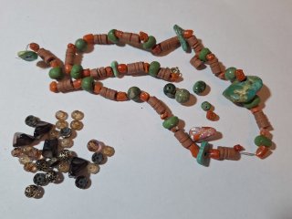Stone, wood, crystal misc bead
