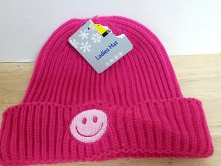 New Pink Ladies Knit Hat