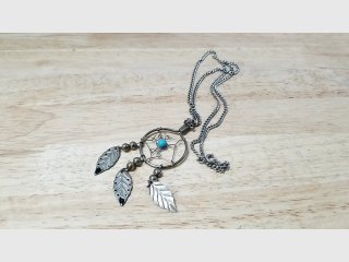 Dreamcatcher Turquoise Necklace