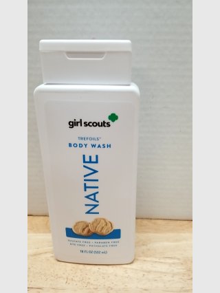 Girl Scouts Native Trefoils Body Wash 18 oz