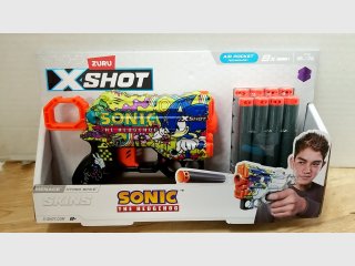 New Sonic Hyper Skins X-Shot Dart Blaster
