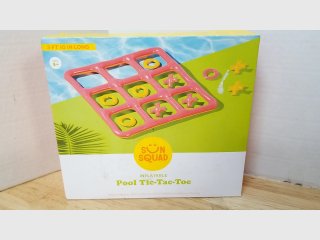 Inflatable Pool Tic-Tac-Toe Game