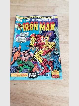Iron Man 25 cent Death Squad Black Knight Comic