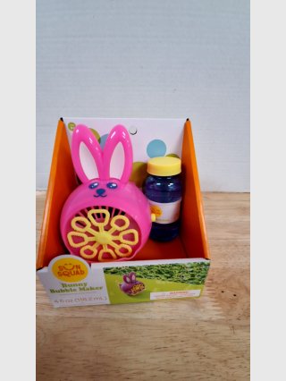 Pink Bunny Bubble Maker Toy