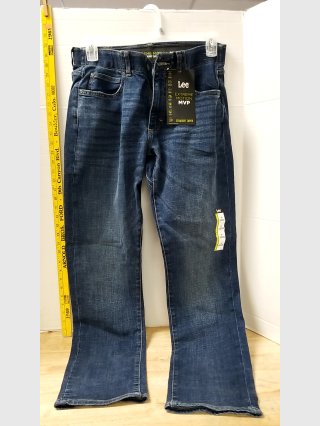 Mens Lee Slim Straight Jeans 32x32