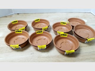 Numerous new terra saucers, 4 in