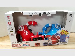 Sharper Image Bish vs Bosh RC Robots