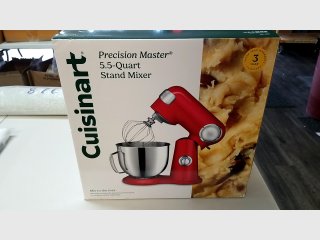 New Cuisinart 5.5-Quart Precision Master Stand Mixer