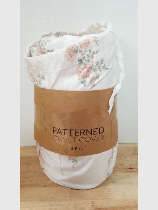 Patterned 3-Piece Duvet Cover Set