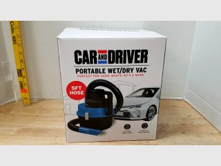 Car & Driver Portable Wet/Dry Vac