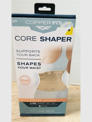 New Copper Fit Core Shaper XL Waist Trimmer