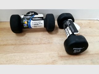 5 lb Pro-Grip Dumbbells Pair