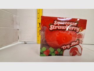 Squeezy Strawberry Squishy Toy