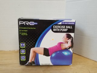 New exercise ball with pump 