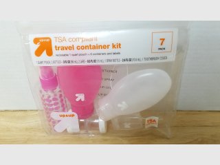TSA Compliant Travel Container Kit