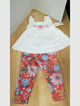 Just One You Floral Top & Pants Set, 12 month