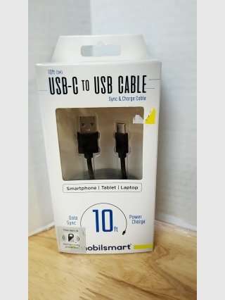 10ft USB-C to USB Cable