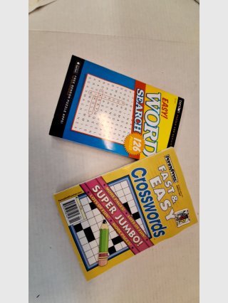 Penny Dell Easy Word Search & Crossword Books