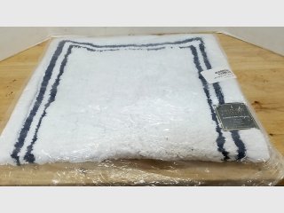 New Border Stripe Bath Rug 34 by 21 inch