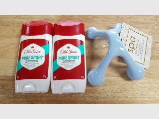 Old Spice Pure Sport Deodorant & Spa Massager