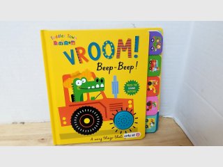 Vroom Beep-Beep! Toddler Town Book