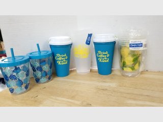 New Assorted Drink Cups and Tumblers