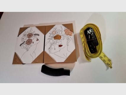 Abstract Face Art Prints, Rachet, and misc