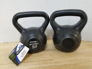 New 5lb kettle bells 