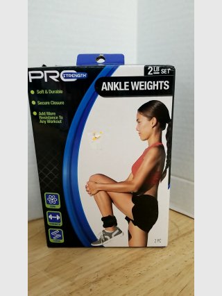 Pro Strength 2lb Ankle Weights 2pc Set
