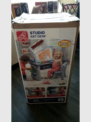 New Step2 Studio Art Desk in Box