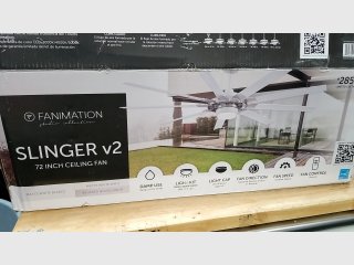 New 72\" Slingerer V2 Ceiling Fan