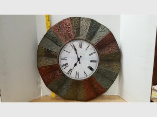 Decorative Bronze Wall Clock