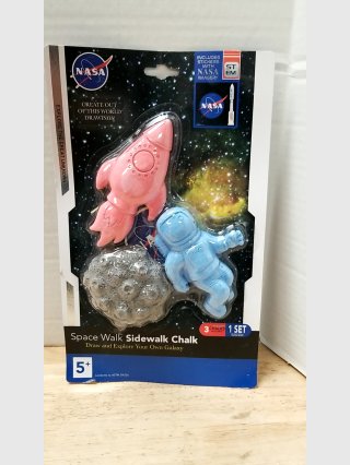 NASA Space Walk Sidewalk Chalk Set