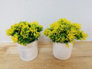 New artificial plants approx 6 inch