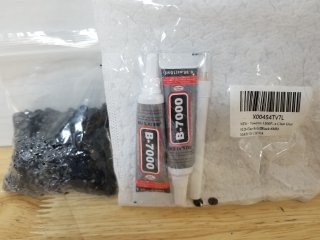 6mm Diamond Art beads with glue