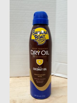 Banana Boat Deep Tanning Dry Oil Spray SPF4